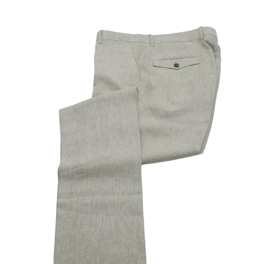 Heather_Grey linen trousers