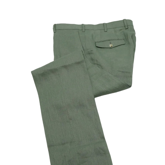 Mint green linen trouser