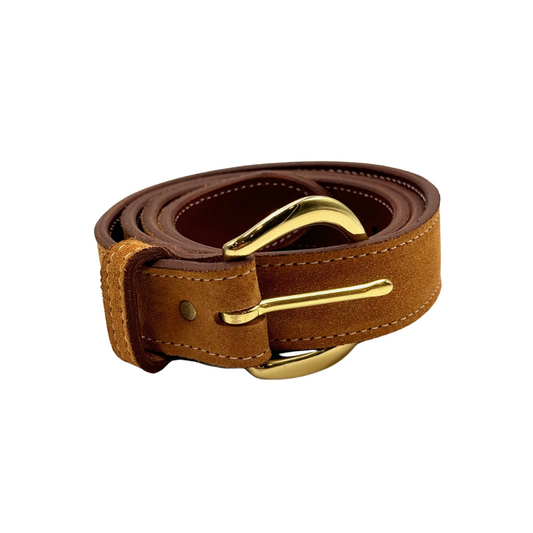Suede Leather Belt
